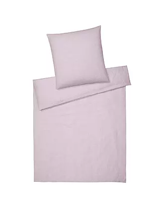 ELEGANTE | Halbleinen Bettwäsche Breeze 70x90cm/140x200cm Flieder | 